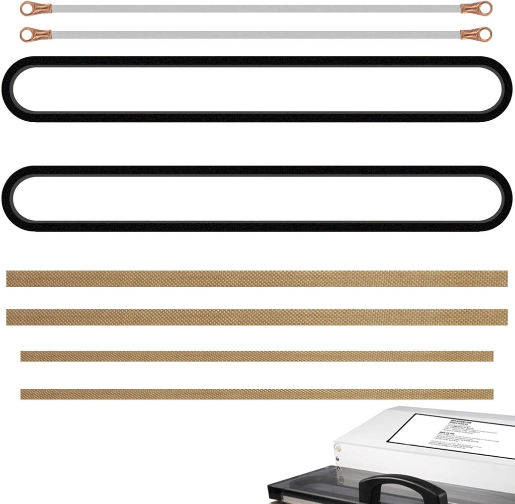Vacuum Sealer Maintenance Kit, Compatible with Weston Pro-2100/2200/2300, Includes Heat Wires, Rubber Seals and Seal Bar Tapes