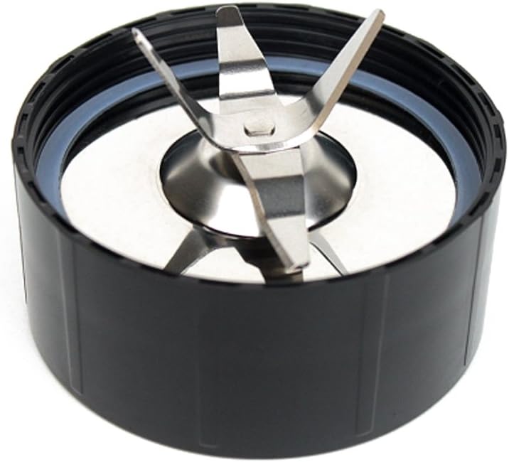 Replacement SS cross Blades Compatible with Magic Bullet Blender Juicer Mixer Food Processor Model MB 1001 /MB 1001B/MBR-1701 /MBR-1702 /MBR-1101 /MB-BX1770-02/MBR-0301 (1, SS Cross blade)