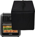 Air Fryer Cover Heavy Duty Heat-resistant Waterproof Dust Protective Air Fryer Oven Cover Case Compatible with Chefman 12-Quart 6-in-1 Air Fryer Oven with Digital Timer, Touchscreen (Black)