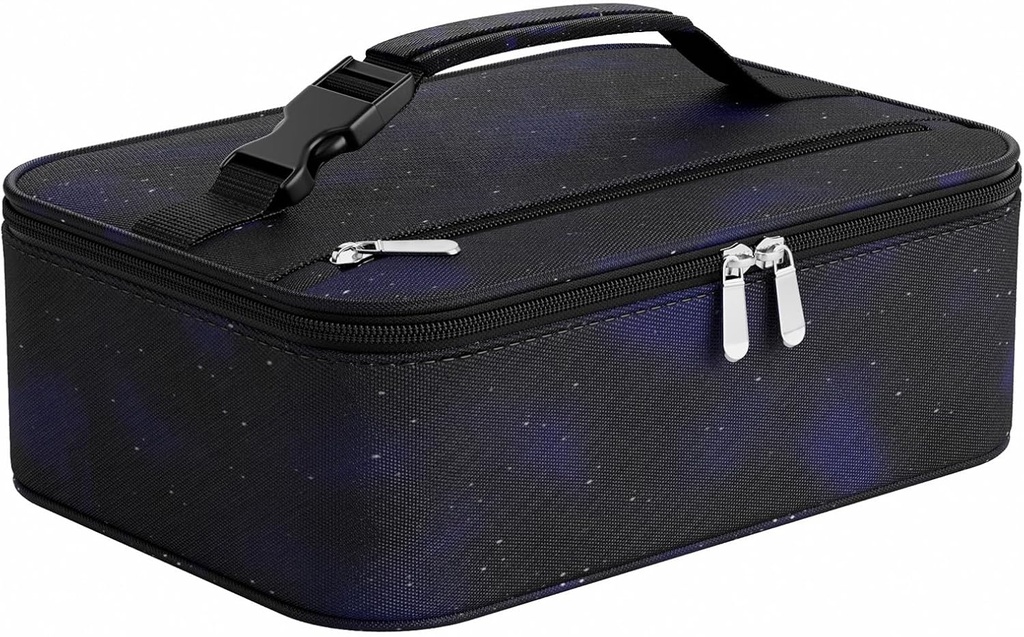 Small Lunch Box Insulated Lunch Bag for Women Men, Bento Kids Lunch Box, Compact Portable Thermal Meal Cooler Bags with Buckle Handle for Work & School, Astral 5L