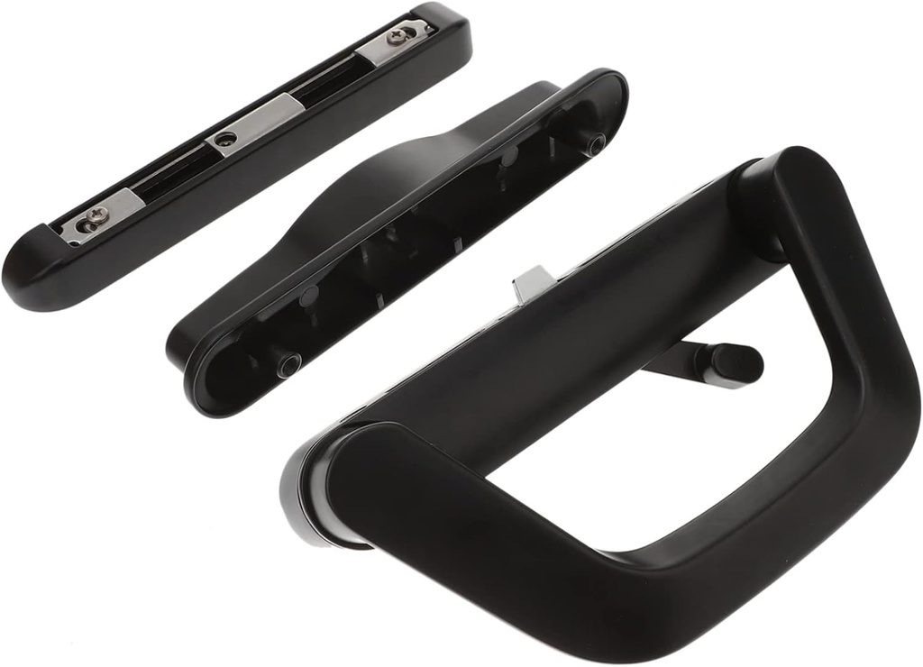 LIFKOME Patio Door Lock Set with Key Sliding Door Handle Lock Replacement Handle 4.95 Inch Screw Hole Spacing