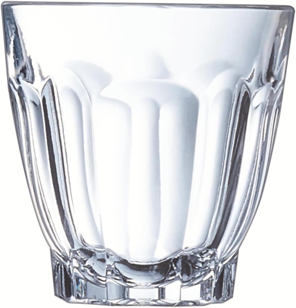 Set of 6 Heavy Duty Glass Glasses Low Form 9CL Arcade ARC