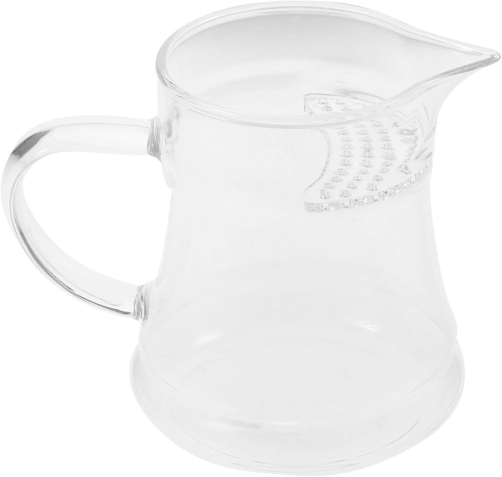 PRETYZOOM Stunning Glass Tea Pitcher Tea Cup Practical Dispenser for Drinking Water Sake