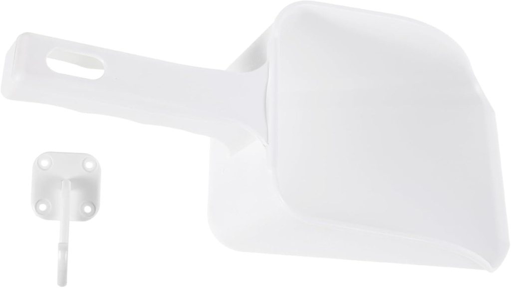 Ice Scoop with Hook Holder for Efficient Ice Cube Retrieval Versatile Use for Drinks Comfortable Grip Design for Home Hotel and Restaurant Use