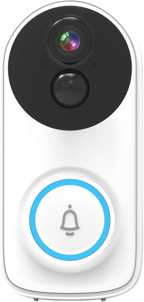 Video Doorbell, P Wireless WiFi Doorbell Visual Intercom Door Viewer Video Door Phone Camera