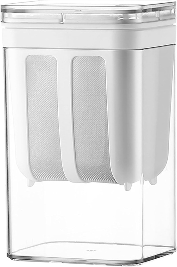 Yogurt Strainer Yoghurt Maker Yogurt Makers 1100 Ml Bpa- Cheese Strainer With A Fine Mesh Bsg And Lid Leakproof Juice Filter Nut Milk Maker For Making Thick Greek Yogurt Soybean Milk