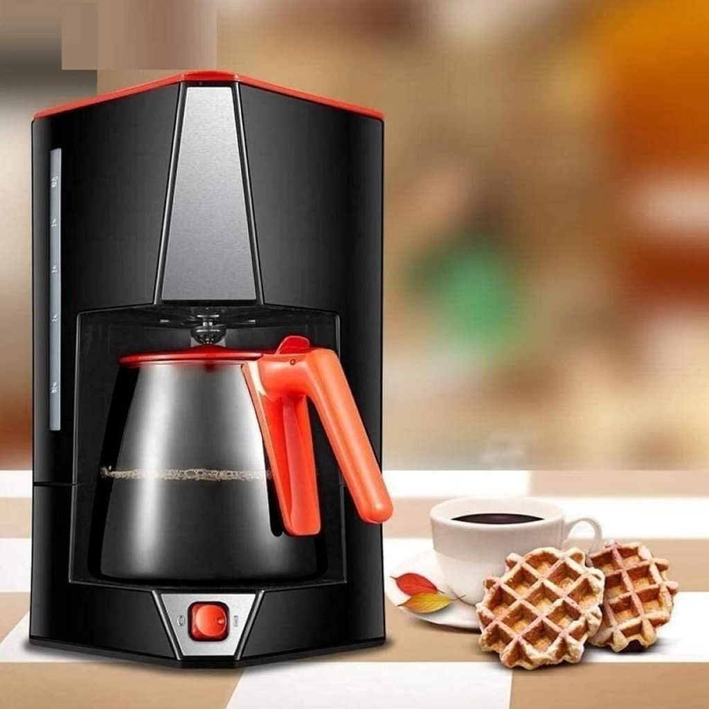 Coffee Machine, Espresso Machines Household Drip Coffee Pot Piano Mirror Automatic Coffee Machine Electric Coffee Machine Cold Brew Coffee Maker Tea Glass Cup