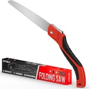 DIYSELF 1 Pack Folding Saw, 7-inch Hand Saw for Wood Cutting, Foldable Pruning Camping Survival Saw with Sk5 Blade, Camping Saw for Tree Trimming, Garden, Bushcraft, Outdoor Portable Hand Saw
