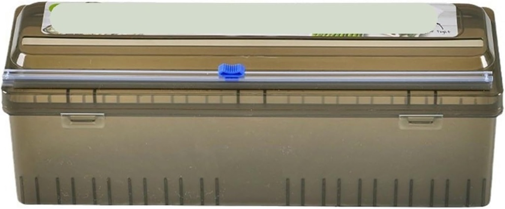 aluminum foil organizer, Cling Film Dispenser With Cutter Cling Film Cutting Machine Refillable Food Cling Film Dispenser For Restaurants Supermarket for Drawer, Kitchen(Cling Film Dispenser)