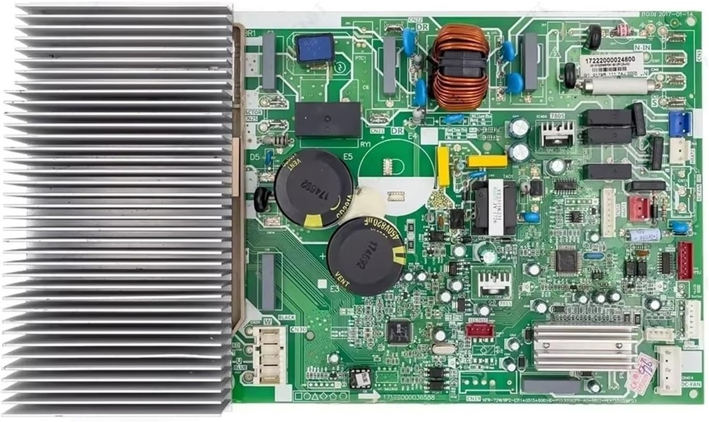 for Midea Air Conditioner Control Board KFR-72W/BP2-(311+0515+6061HD+PSS30S92F6-AG+6822+Heat).D.13.WP2.1 17122000036588 PCB, Compatible