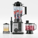 Blenders for Kitchen, 1200W Countertop Blender with 100oz Pitcher for Smoothies/Shakes, Blender and Food Processor Combo with, 3-Cup Vegetable Chopper and Grinding Cup
