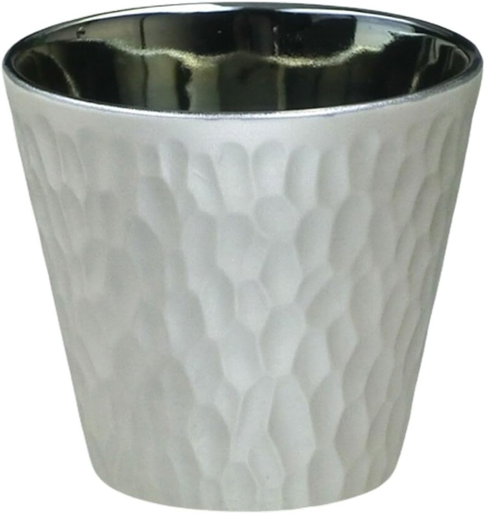 J-kitchens Cup, Lock Cup, Light Changing, Silver, 10.1 fl oz (300 ml), Dishwasher Safe, Microwave Safe, Made in Japan