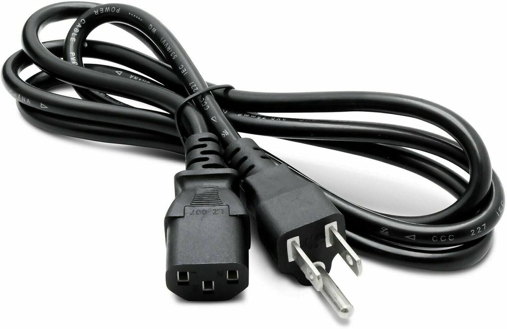 AC Cord Replacement for Tribest GSE-5000 GSE-5300 GSE-5050 GSE-5010 GS-1000 GS-P501 GS-P502 SW-020 Greenstar Heavy Duty Slow Masticating Juice Extractor Power Supply, Black