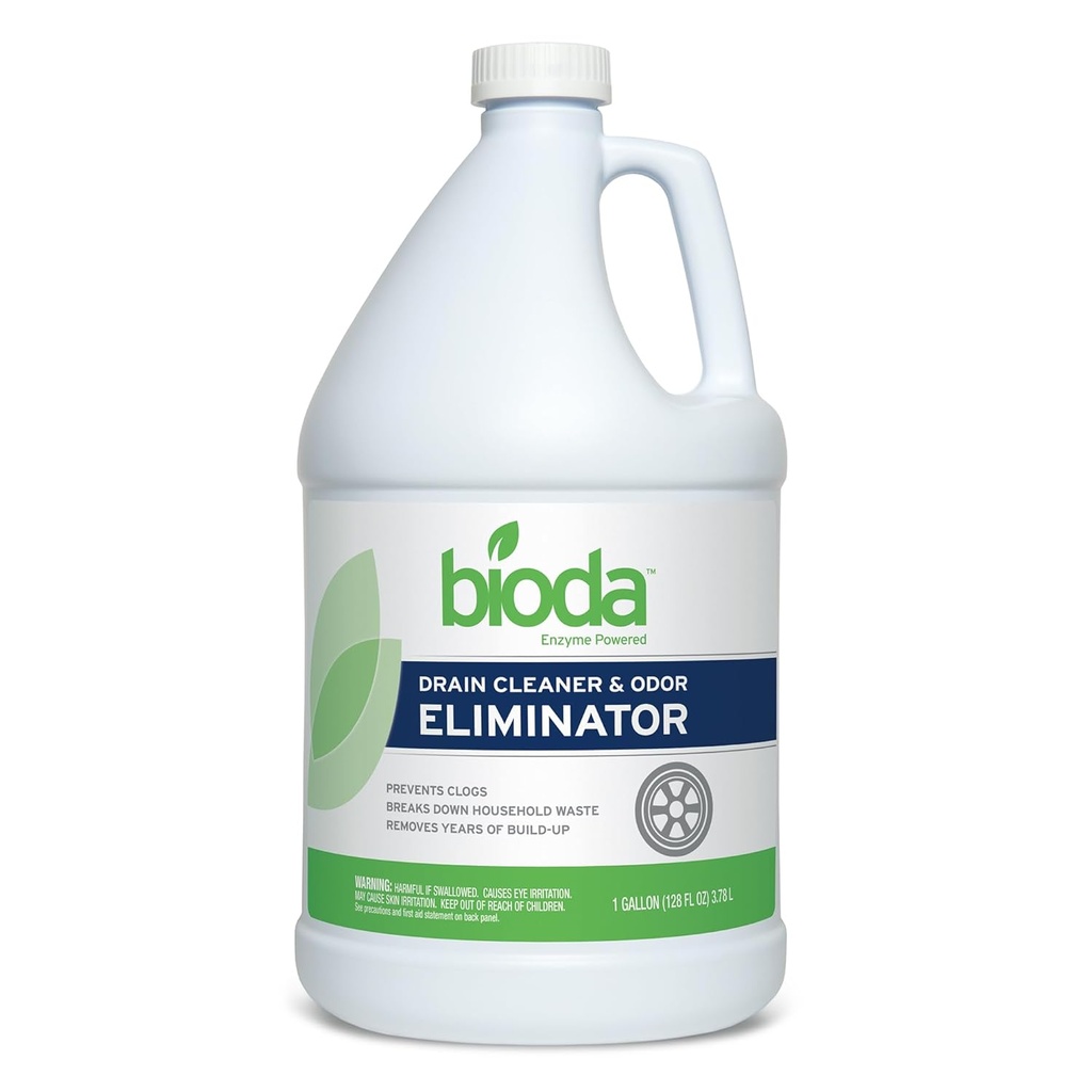 Bioda Professional Strength Enzyme Drain Cleaner, Septic Safe Drain Odor Eliminator, Smell Eliminator