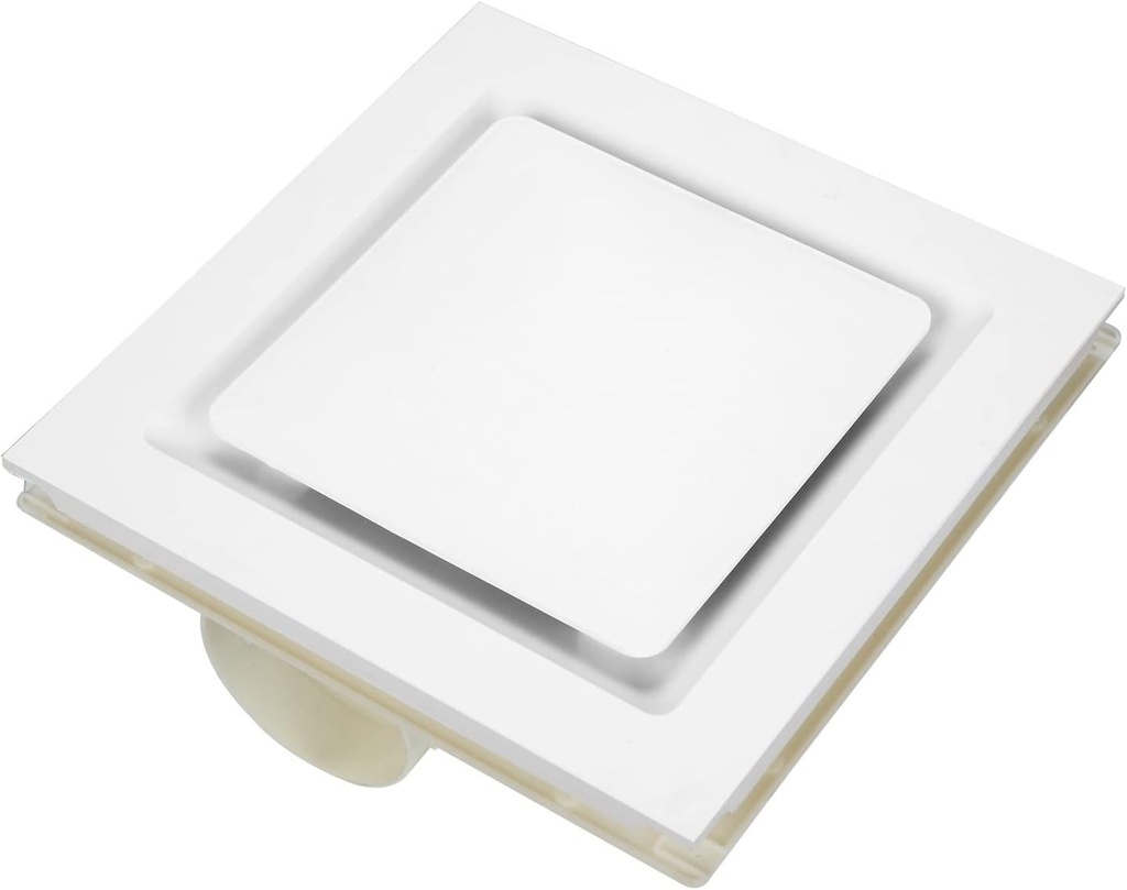 Ventilation Fan Ceiling Type Ventilation Fan Kitchen and Bathroom Ducted Exhaust Fan 10"" Home Silent Ventilation System, 40W, White/Silver/Gold Ventilating Fan, 20010125,White