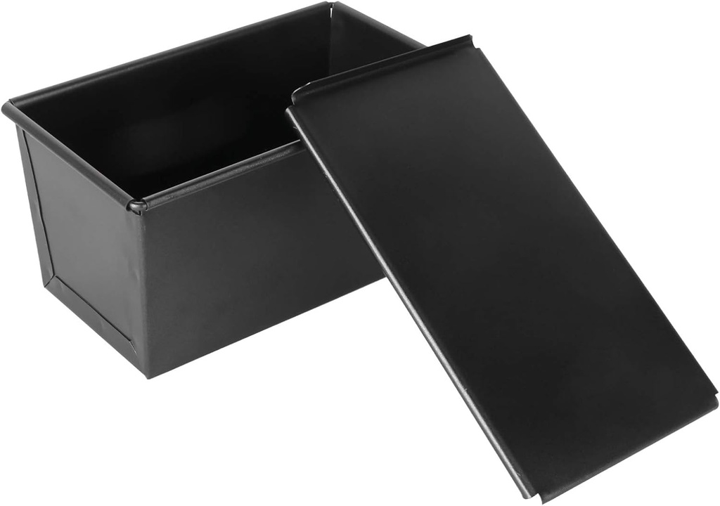 Cabilock Bread Box Lid Non Stick Loaf Pan Home Baking Loaf Bakeware Toast Bread Mould for