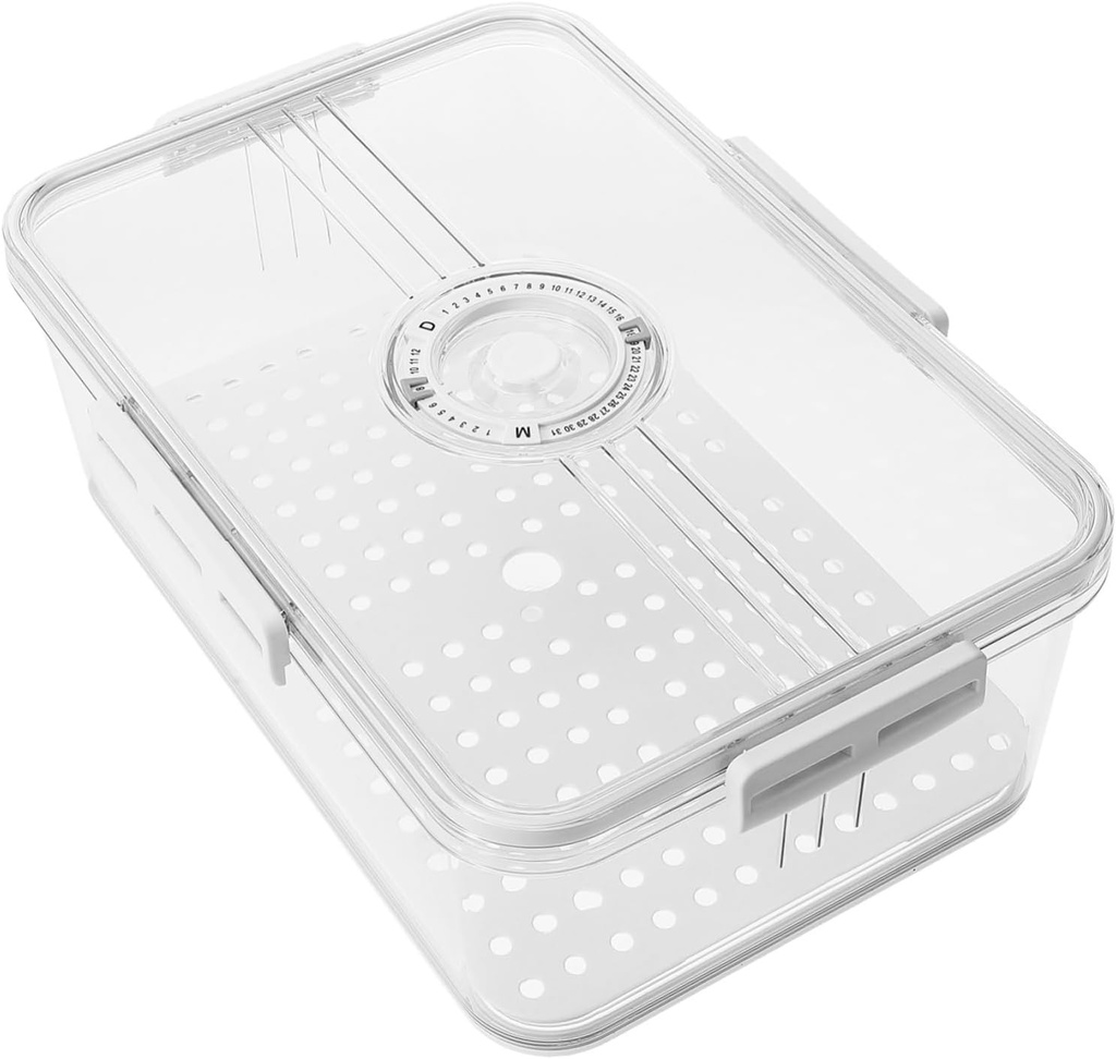 Zerodeko Bread Case Lid Airtight Containers Lids for Air Tightness Home Storage Box for Fridge Food Container Sealed Design