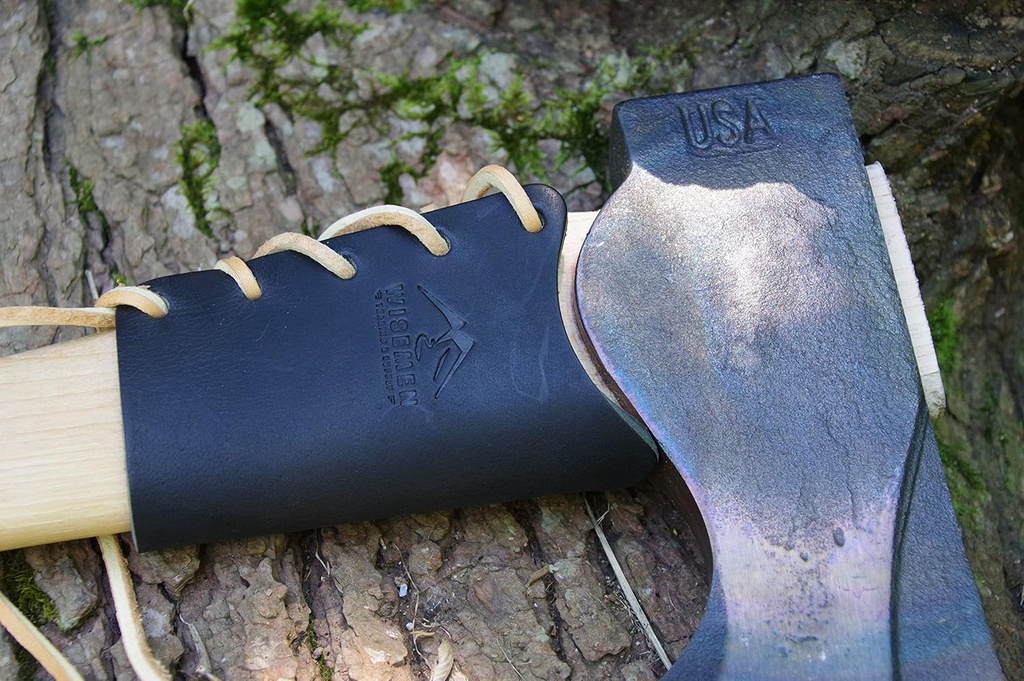 Wisemen Trading Overstrike Axe Guard, Handle Guard, Axe Collar (Black)