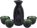 5 Pcs Porcelain Pottery Ceramic Cups Crafts Sake Set Japanese Sake Cup Set Wine Glasses Hot and Cold Sake Container