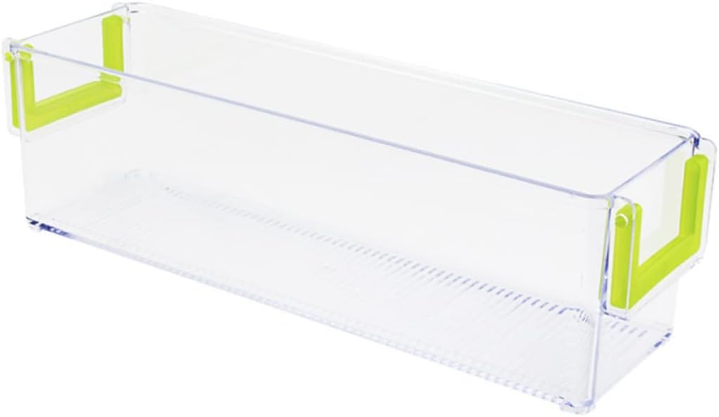 IMIKEYA 1pc Refrigerator Storage Bin Capacity Organizer for Kitchen Fruits Beverages and Vegetables Design for Food Storage