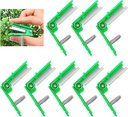 8 Pcs Gardening Thumb Knife Lightweight Finger Knife for Trimming Plants Farm Garden Orchard Pinch Beard Hand Tools Bonsai Pruning Shears Gardening Gadgets