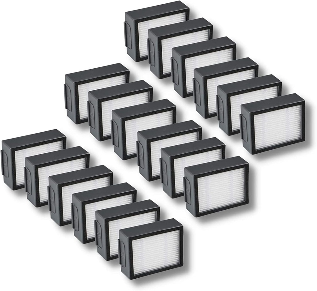 Replacement HEPA Filter Compatible for iRobot Roomba Combo i,e,j Series:E5 E6 i1 i3 i4 i5 i6 i7 i8 J5 J6 J8 And All Plus Versions 18-Pack