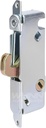 Stainless Steel Sliding Glass Patio Door Mortise Lock 45° Keyway, 3-11/16" Screw Holes Locking Mechanism Door Hardware Security Replacement (Handles NOT Included)