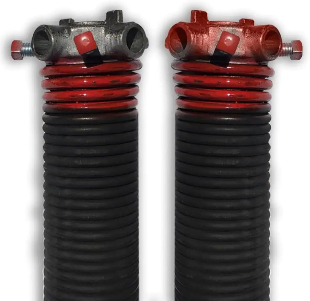 Samson Garage Door Pair of 2” Torsion Springs – Heavy-Duty Garage Spring Door Replacement – Electrophoretic Coated Coil 2-Inch Diameter Spring Set – 250 X 2'' X 32'' – Ideal for Overhead Doors