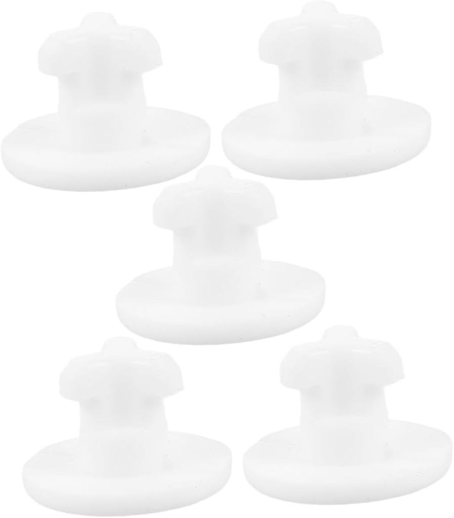 PRETYZOOM 5pcs Lunch Box Sealing Stopper Silicone Plugs for Insulated Boxes Bento Accessories