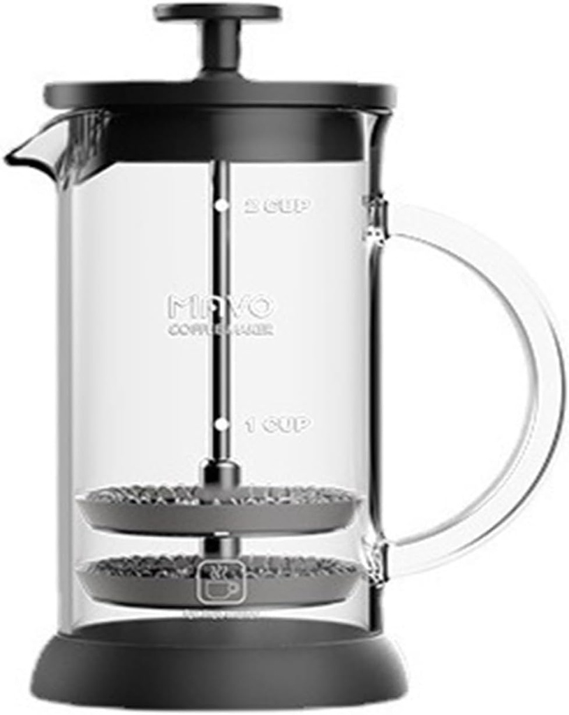 French Press Coffee Pot Filter Cup Utensil Teapot Hand Brew Home French Press Pot(Z)