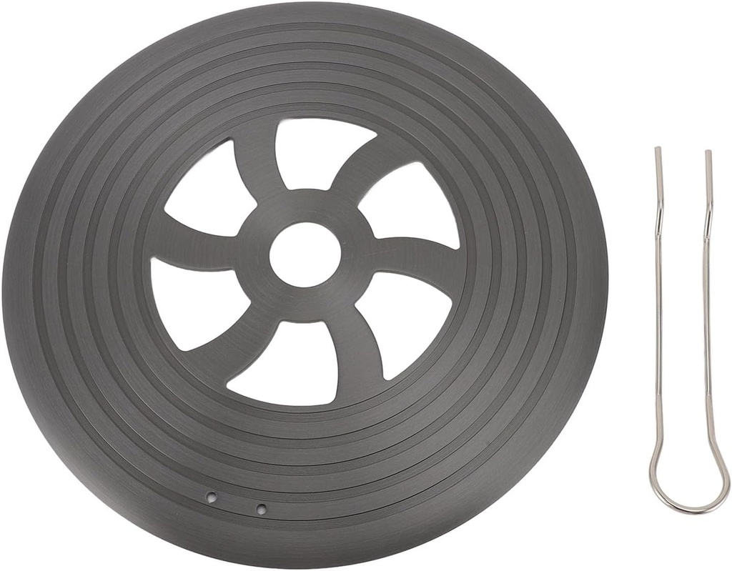 Gas Stove Heat Diffuser 9.8 Inch Aluminum Flame Protection Gas Stove Countertop Heat Diffuser with Removable Handle for Gas Stove Glass Stove Converter Coffee Milk