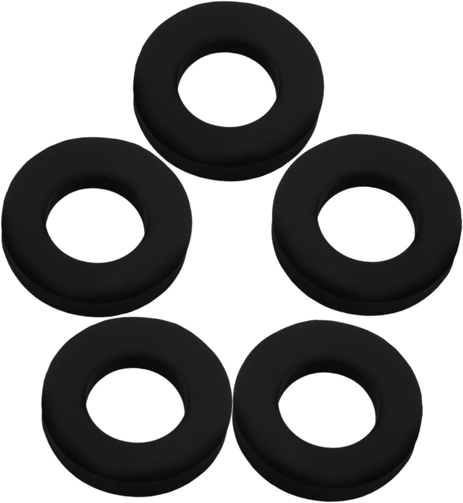 Zerodeko 5pcs Soda Machine Rubber Sealing Rings Gaskets for Cylinder Replacement for Kitchen Soda Maker Supplies