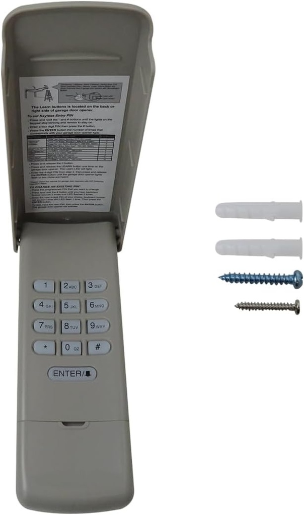 877/878MAX, G940EV-P2 Garage Door Opener Keypad For Wayne Dalton Rolling Code 372.5MHz 1993-Current