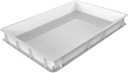 Pizza Proofing Box Storage Container Large Capacity 16" x 12" Bread Proofing Box Versatile for Home Kitchen, 7.5cm Height