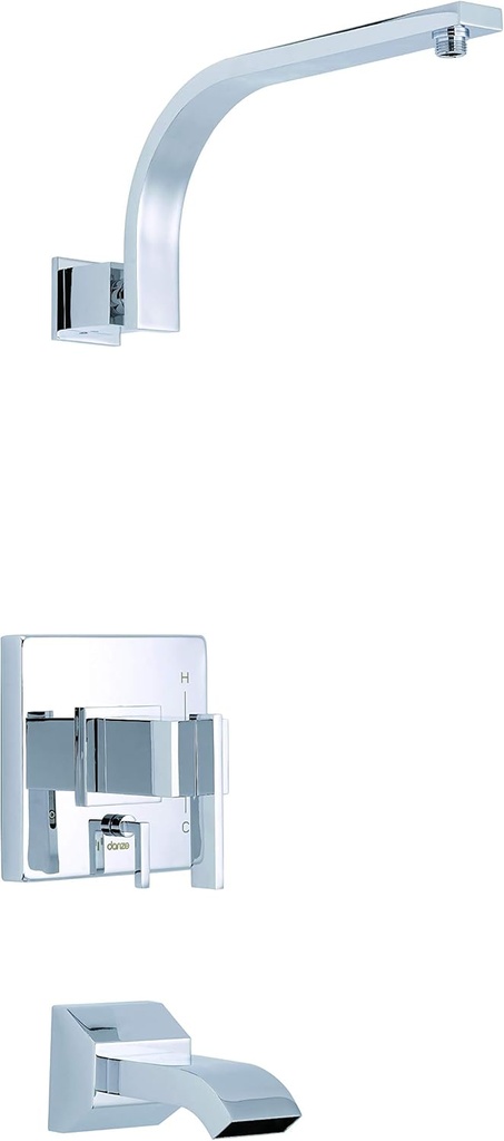 Gerber Plumbing Sirius Tub and Shower Trim Kit with Treysta Cartridge