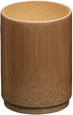 Yamasita Craft 28050860 White Bamboo Cup, Made in Japan, Large