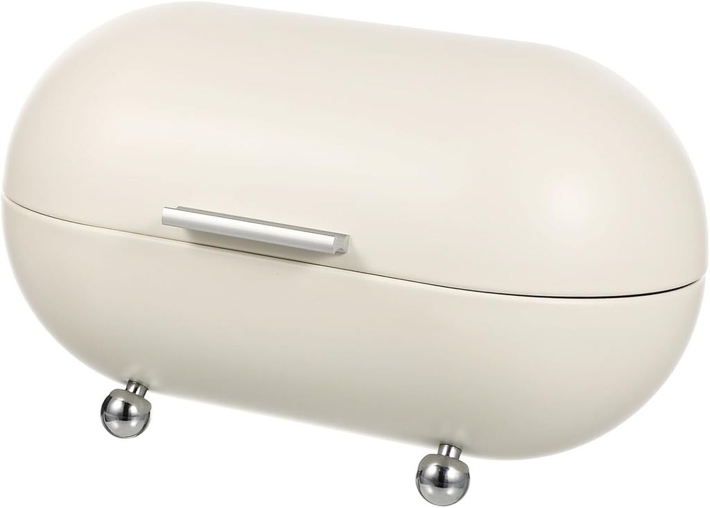 Metal Bread Box with Airtight Top Door Iron Retro Bread Container for Kitchen Countertop Storage Moisture Resistant in