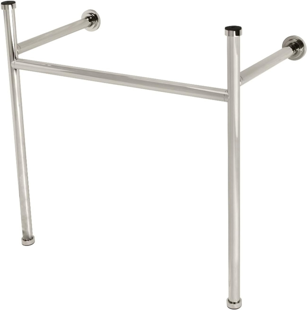 Fauceture VPB28146 Hartford Stainless Steel Console Sink Legs, Polished Nickel
