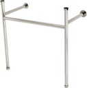 Fauceture VPB28146 Hartford Stainless Steel Console Sink Legs, Polished Nickel