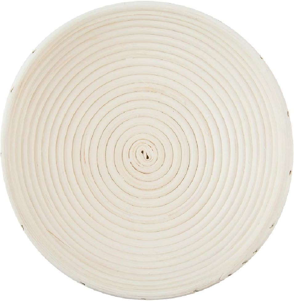 10 inch Round Banneton Bread Proofing Basket Liner SUGUS HOUSE Brotform Dough Rising Baking Bowl Dough Gifts for Bakers Proving Baskets for Sourdough