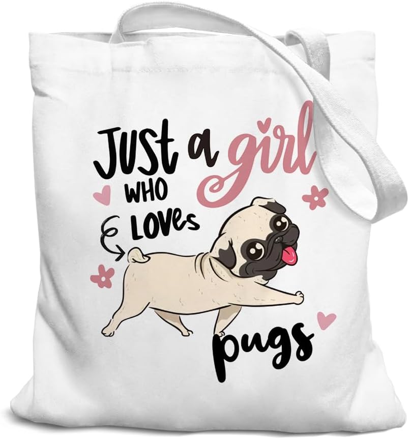 Animal Gifts Canvas Tote Bag for Women, Girls Tote Bag，Gift for Women Teens Teen Girls, Reusable Grocery Bags