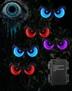 Halloween Decorations, 5 Pack Glowing & Flashing LED Eye Lights for Indoor/Outdoor Use, Bush, Yard, Window, Party