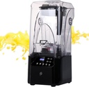 Commercial Stand Mixer, 2.2L Electric Blender Smoothie Maker with 110V-240V 18000-30000RPM Capacity Soundproof Hood 5 Presets for Kitchen Milk Tea Coffee Dessert Leisure Shop