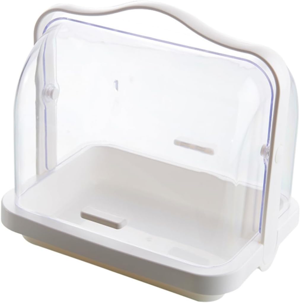 Dustproof Storage Box Lid Portable Baby Bottle Organizer and Bread Container Drying Box for Kitchen for Baby Dinnerware and Desserts