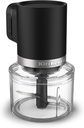 KitchenAid Go Cordless Top Down Chopper - battery included, KTCR351, Black Matte