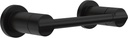 Delta Nicoli (1-Pack) Toilet Paper Holder Matte Black Tissue Roll Holder for Bathroom Organization and Storage Pivoting Toilet Tissue Holder Wall Bathroom Accessories NIC50-MB