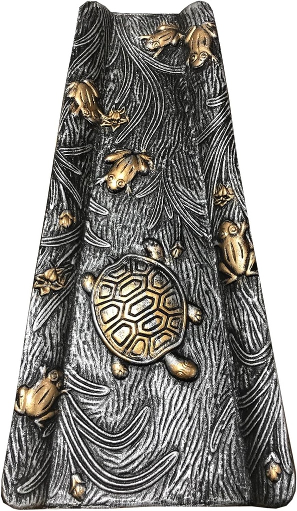 Oakland Living Corporation Premium Splash Block - Cast Aluminum Pewter