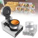 Ice Cream Waffle Baker Machine, Commercial Hamburger Waffle Maker Press, 1200W Home Electric Burger Maker Mold Nonstick,110V