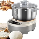 5L/7L Stainless Steel Dough Flour Mixer Machine, Dough Kneading Machine with Ferment Function, Electric Stand Dough Mixer Bread Proofer with Timing & touch Panel for Home Baking,7L