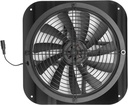 Airshi Solar Exhaust Fan, Stable 9.8in Diameter Solar Ventilation Fan for Greenhouses